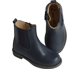 Boots bottine bleu marine automne hiver filles et garçons