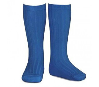 Bleu ROYAL - Chaussettes hautes