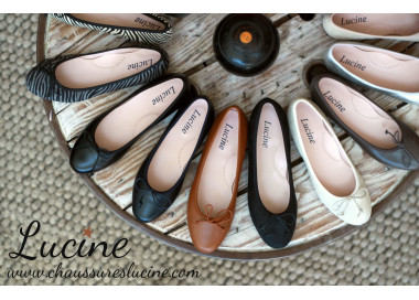 Ballerines pour femmes en cuir de qualité. Idéales pour tous les jours et pour les grandes occasions