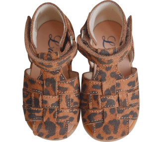 nu-pieds souples fermeture facile pour bébés