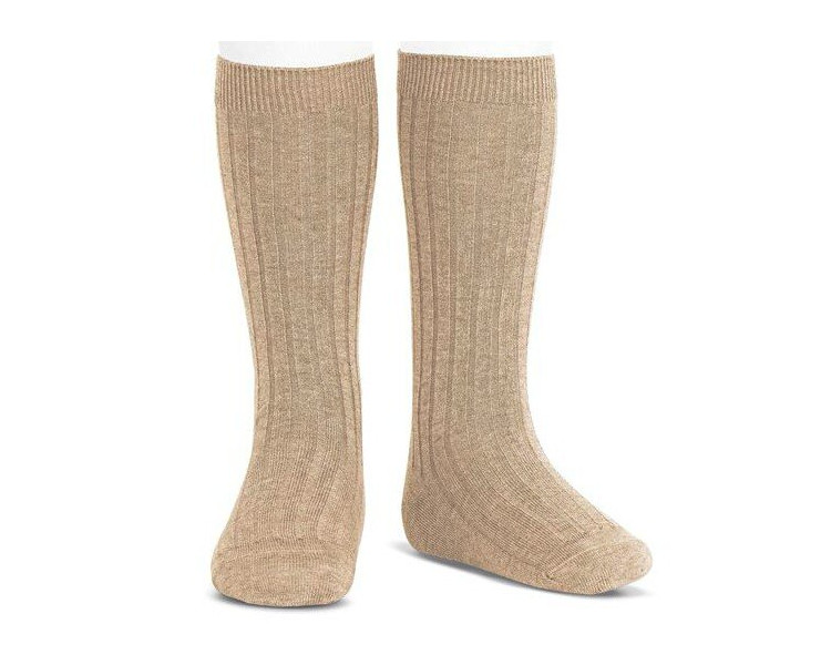 BEIGE - Chaussettes hautes