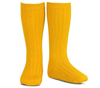 JAUNE - Chaussettes hautes