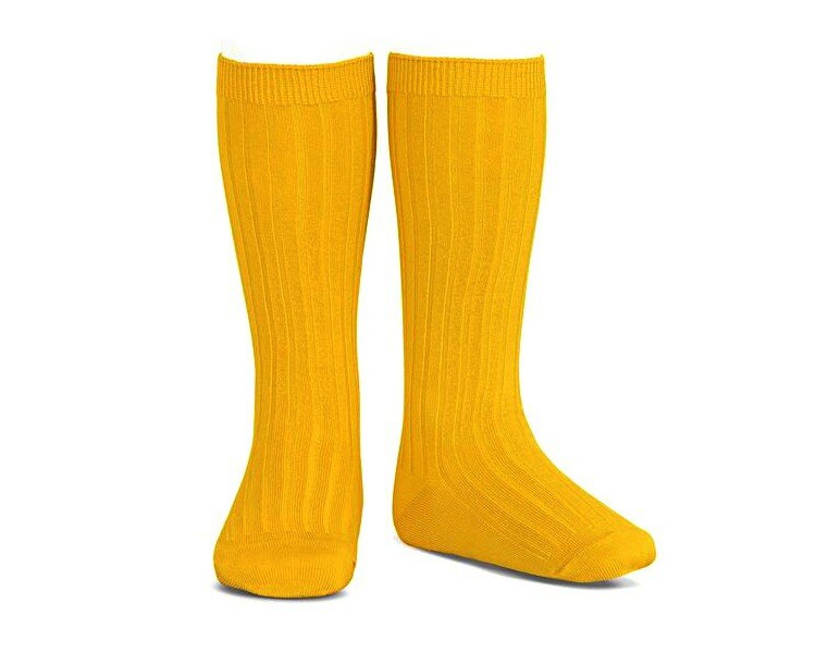 JAUNE - Chaussettes hautes