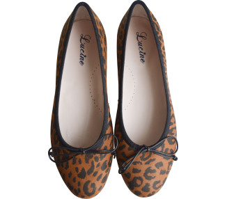 chaussures plates en cuir souple pour filles et femmes