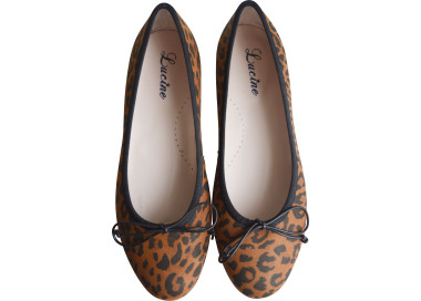 chaussures plates en cuir souple pour filles et femmes