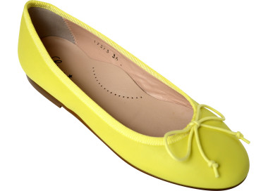 Ballerines en cuir 100% doublées cuir pour femme couleur été