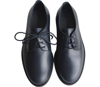 Derbies habillées pour garçons en cuir