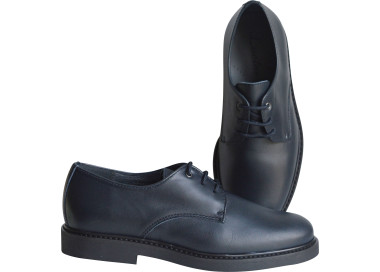 Chaussures en cuir pour garçons pour les uniformes, cérémonies et école
