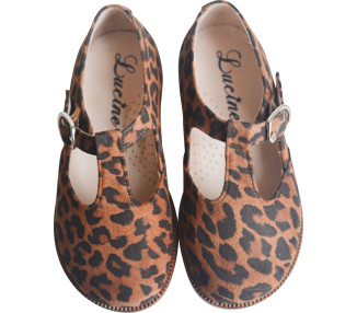 Sandales fermées pour filles en cuir doublées cuir printemps été automne hiver