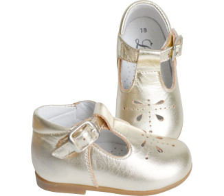 Chaussures souples et confortables en cuir pour bébés filles été, printemps, automne