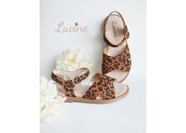 Sandales souples pour filles et femmes en cuir souple et confortables