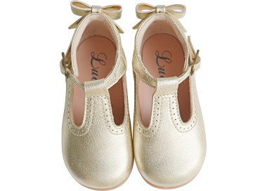 Chaussures ouvertes été et automne en cuir pour bébés filles