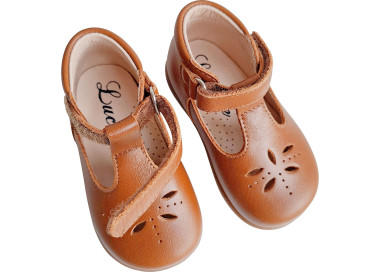 Bottillons souples pour bébés filles et garçons en cuir faciles à mettre et pratiques