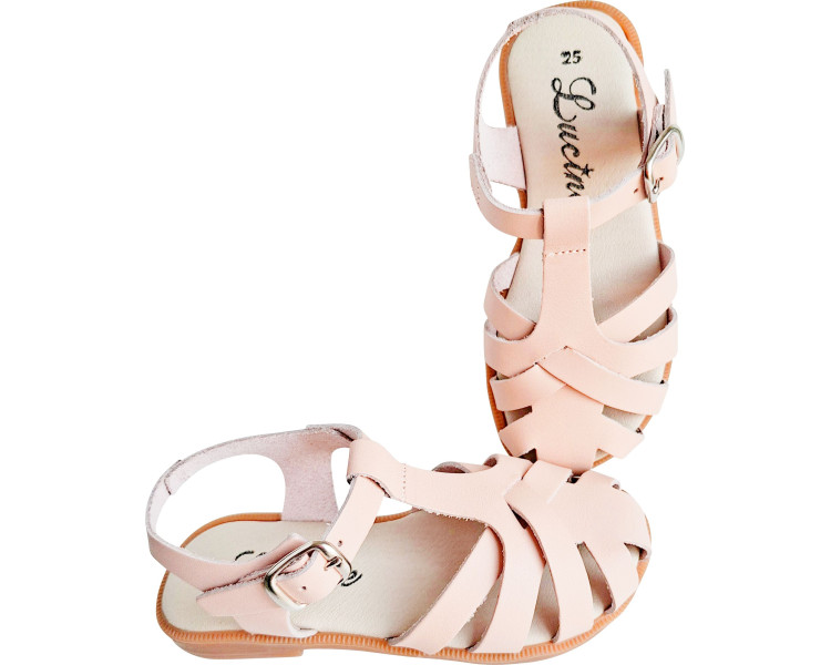 Nu-pieds très SOUPLES Mona - rose nude