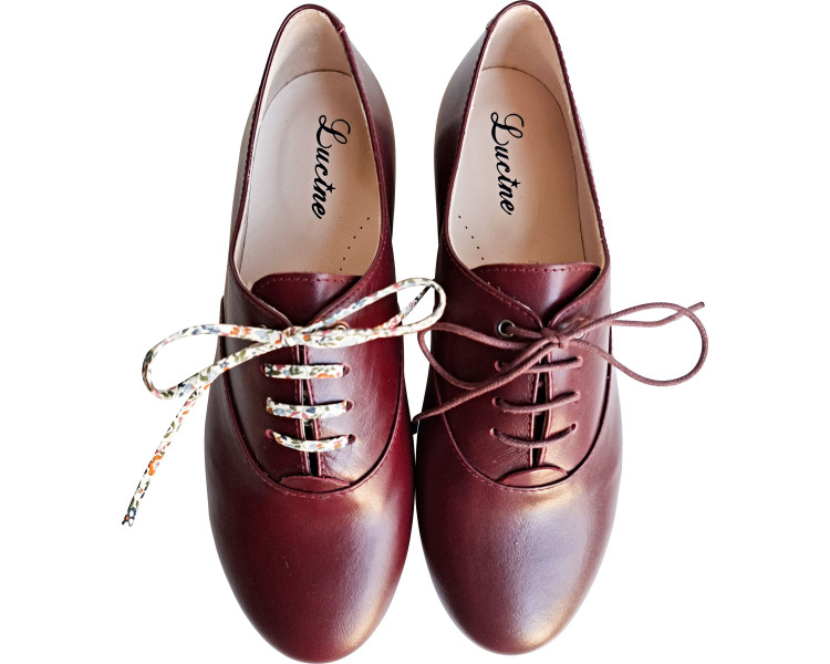 Chaussures plates pour femmes pour tous les jours et habillées en cuir doublé