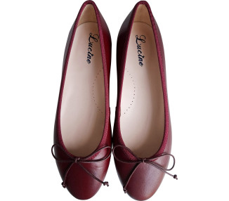 Chaussures plates en cuir confortable et bonne qualité pour fille et femmes