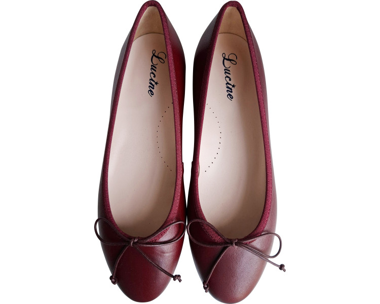 Chaussures plates en cuir confortable et bonne qualité pour fille et femmes