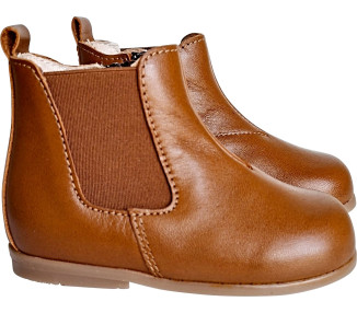 bottillons bébé pour bébé fille et garçon en cuir souple et confortable