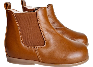 bottillons bébé pour bébé fille et garçon en cuir souple et confortable