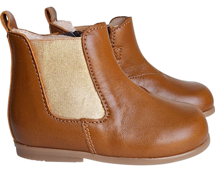 Boots Clarence SOUPLES - camel OR