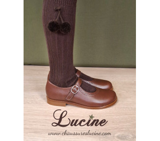 Chaussures en cuir pour tous les jours et pour les cérémonies pour fille